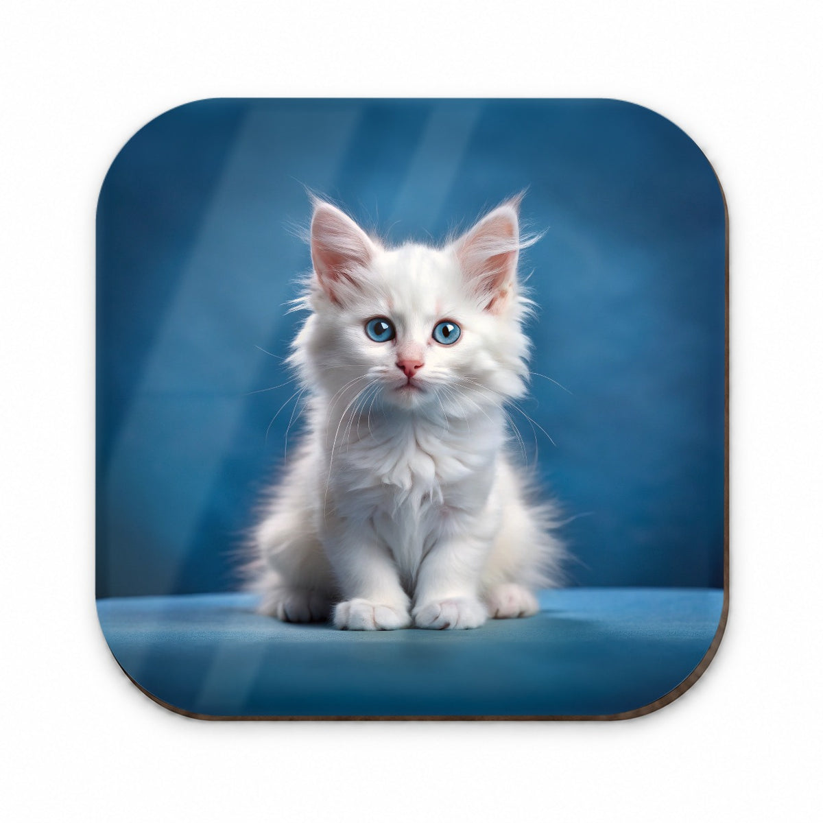 Turkish Angora Cat Kitten Photo Fridge Magnet