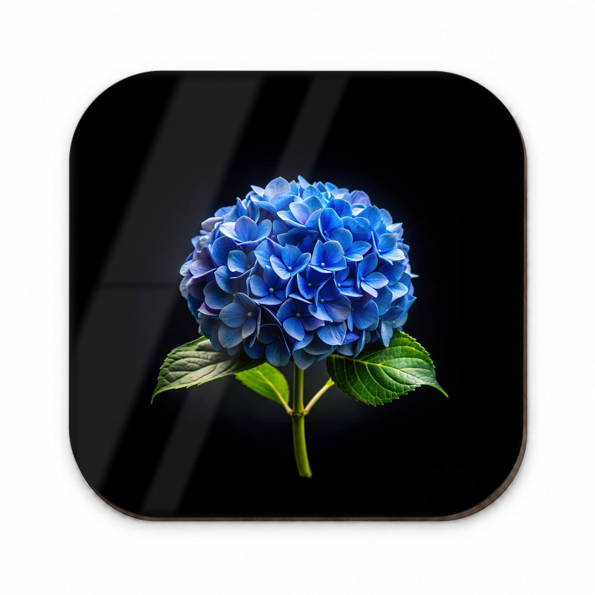 Blue Hydrangea Flower Photo Fridge Magnet