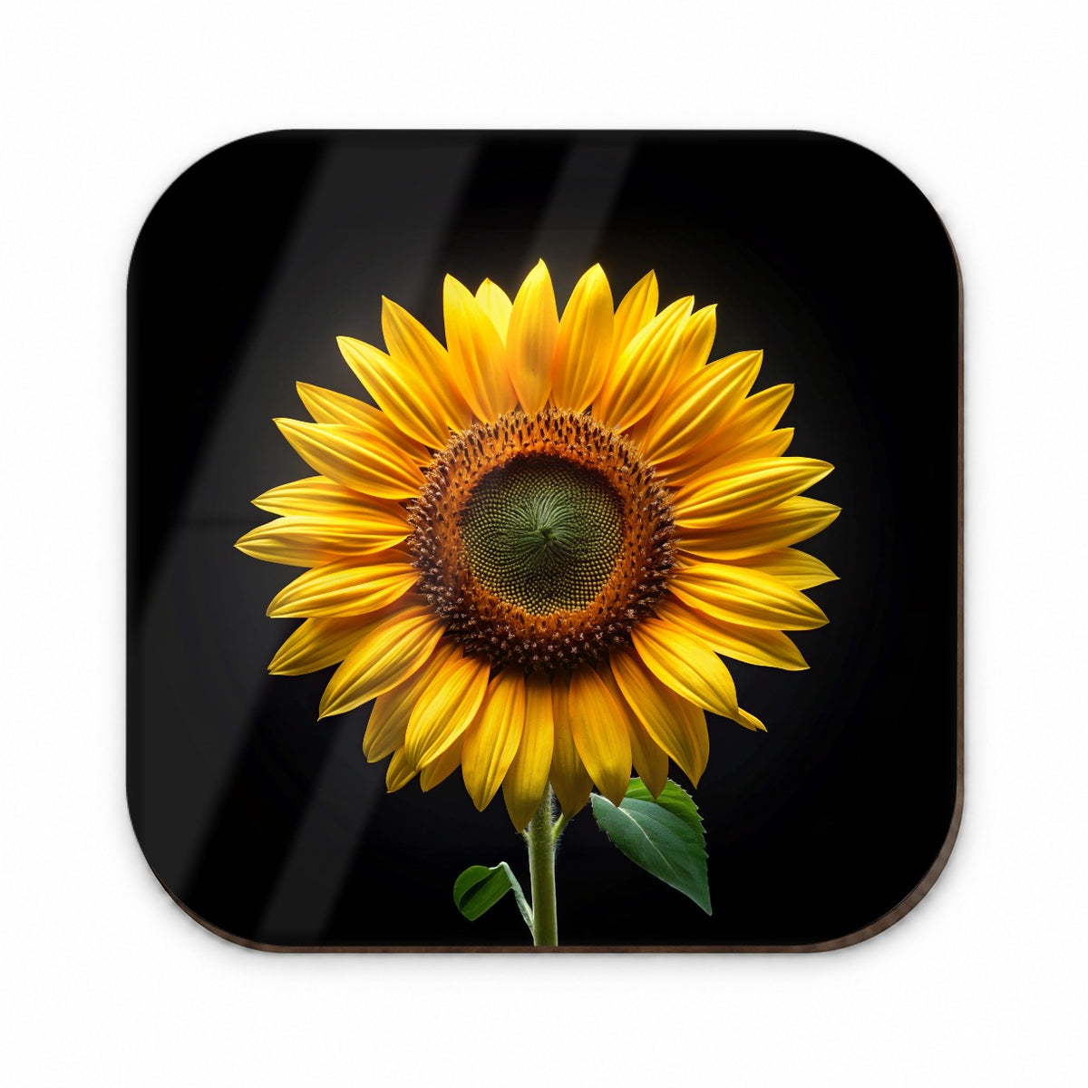 Sunflower Photo Fridge Magnet