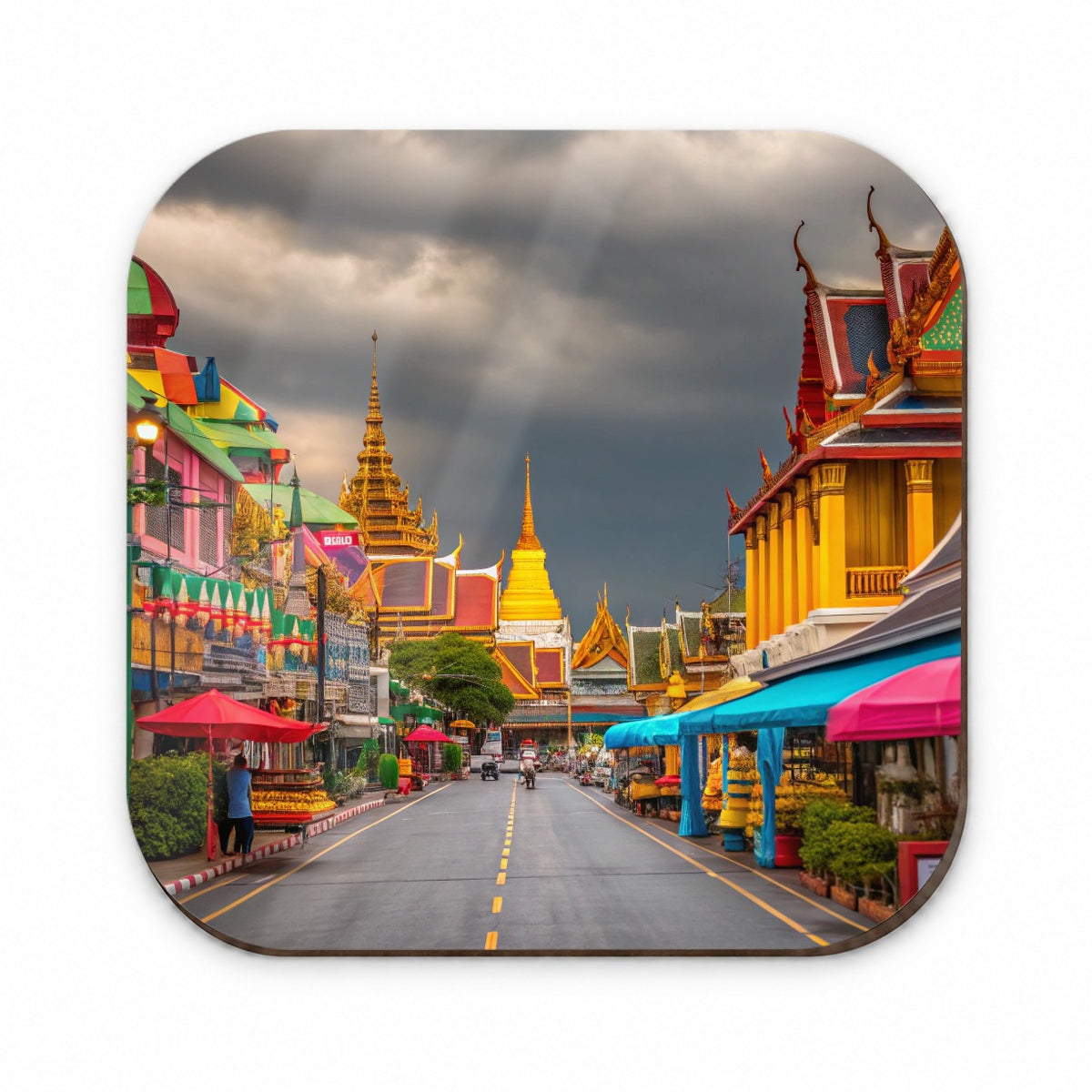 Bangkok Thailand Street Fridge Magnet