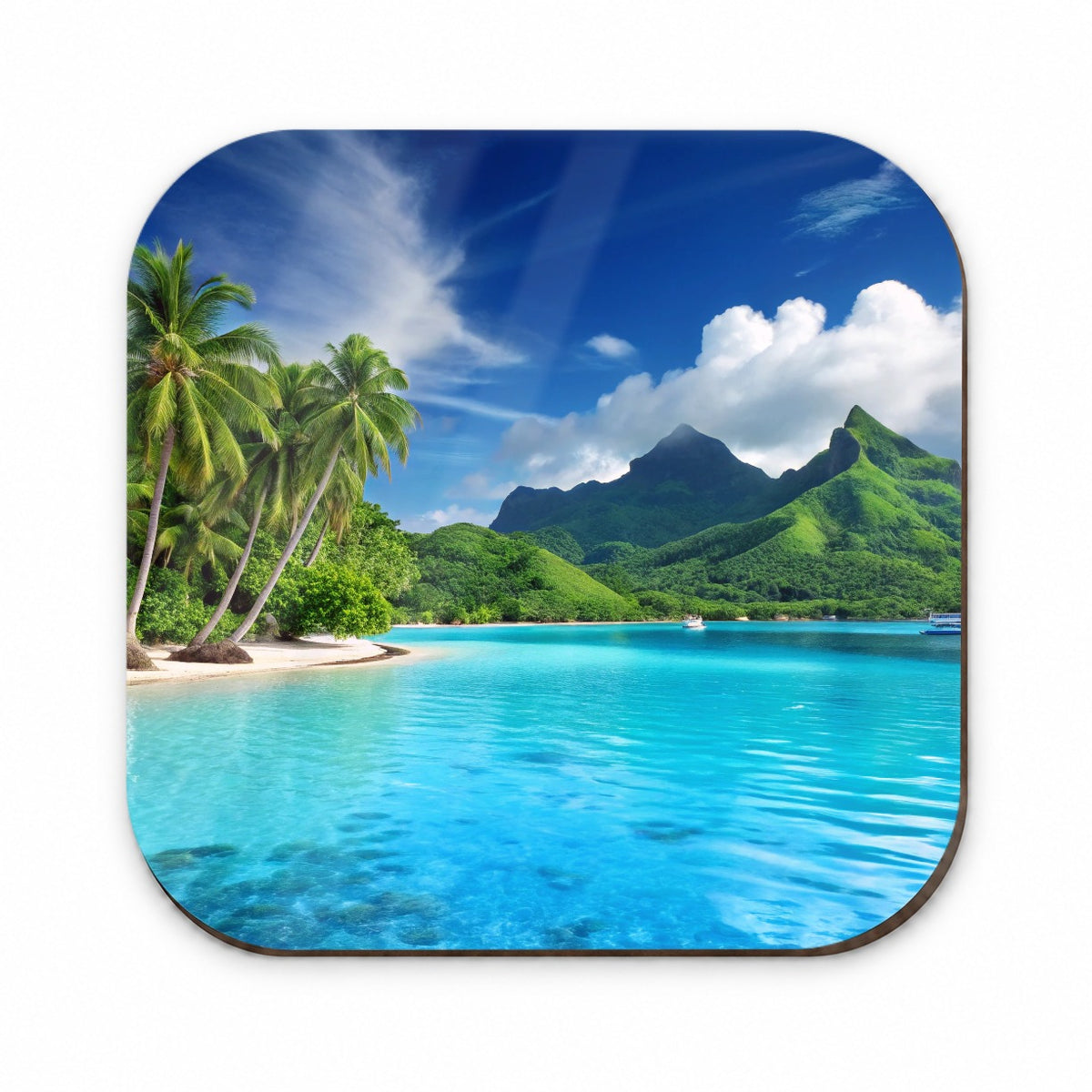 Bora Bora French Polynesia Beautiful Ocean Beach Fridge Magnet