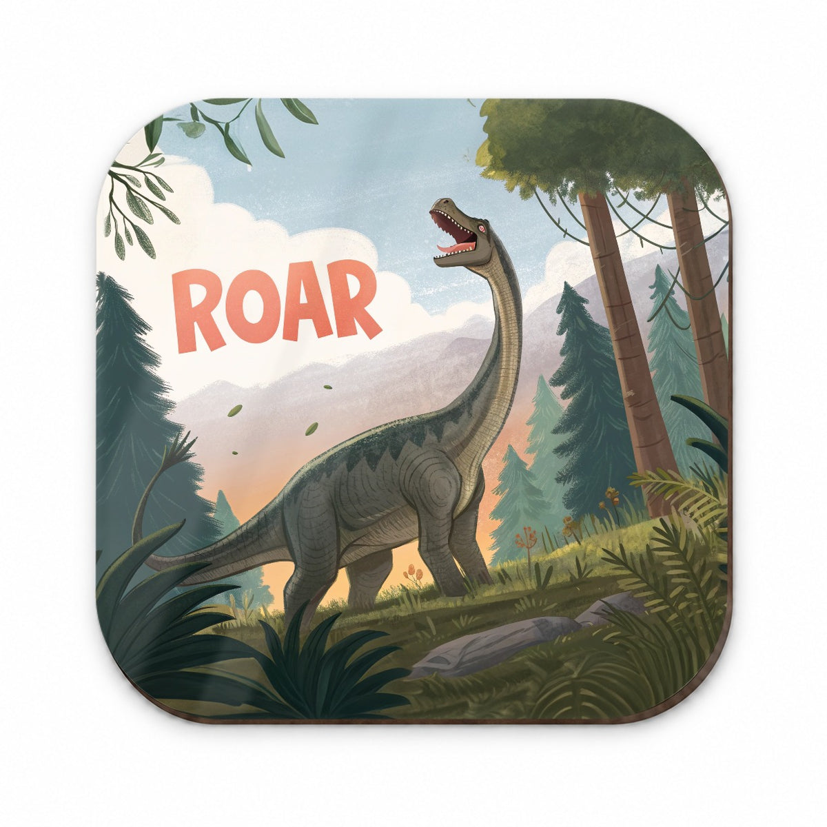 Brachiosaurus Roar Dinosaur Fridge Magnet