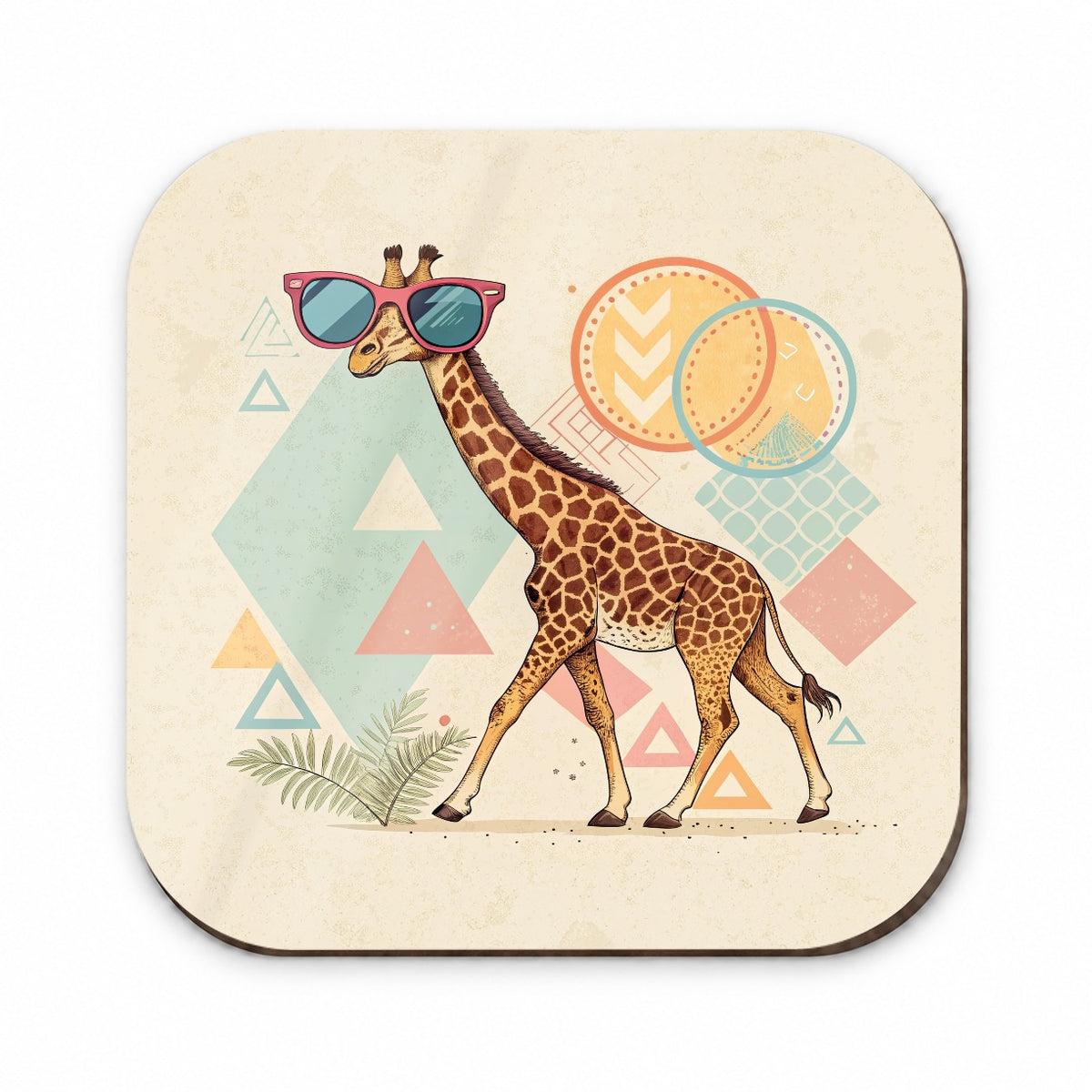 Cool Giraffe Wearing Sunglasses Funny Fridge Magnet