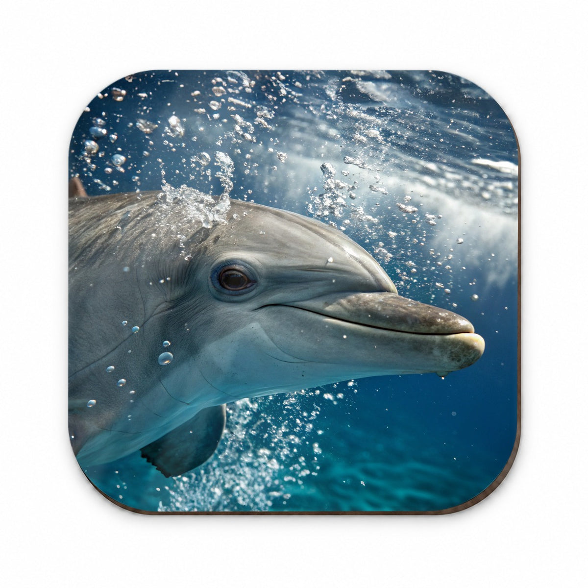 Dolphin Eyes Close Up Ocean Fridge Magnet