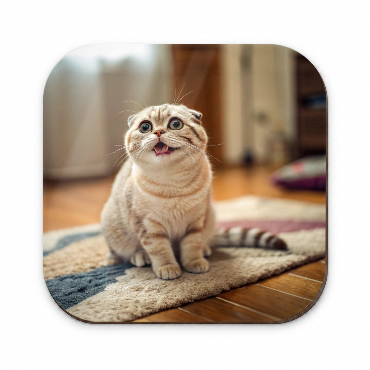 Dopey Cat Silly Fridge Magnet
