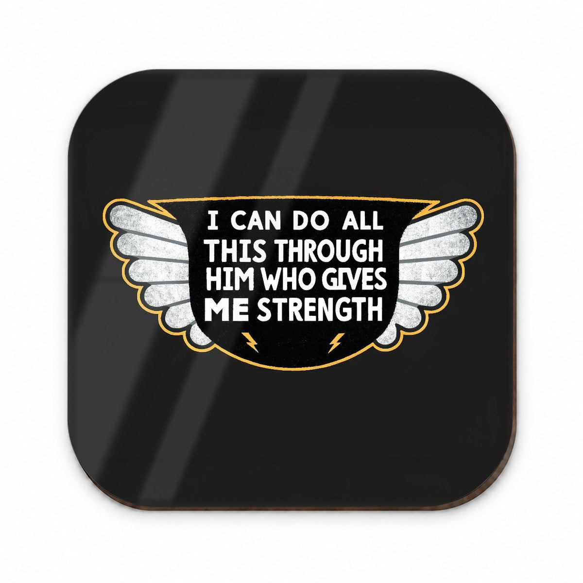 I Can Do All This Through Him Who Gives Me Strength Bible Verse Fridge Magnet