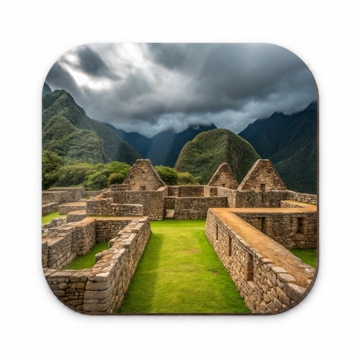 Incan Ruins Landmark Fridge Magnet
