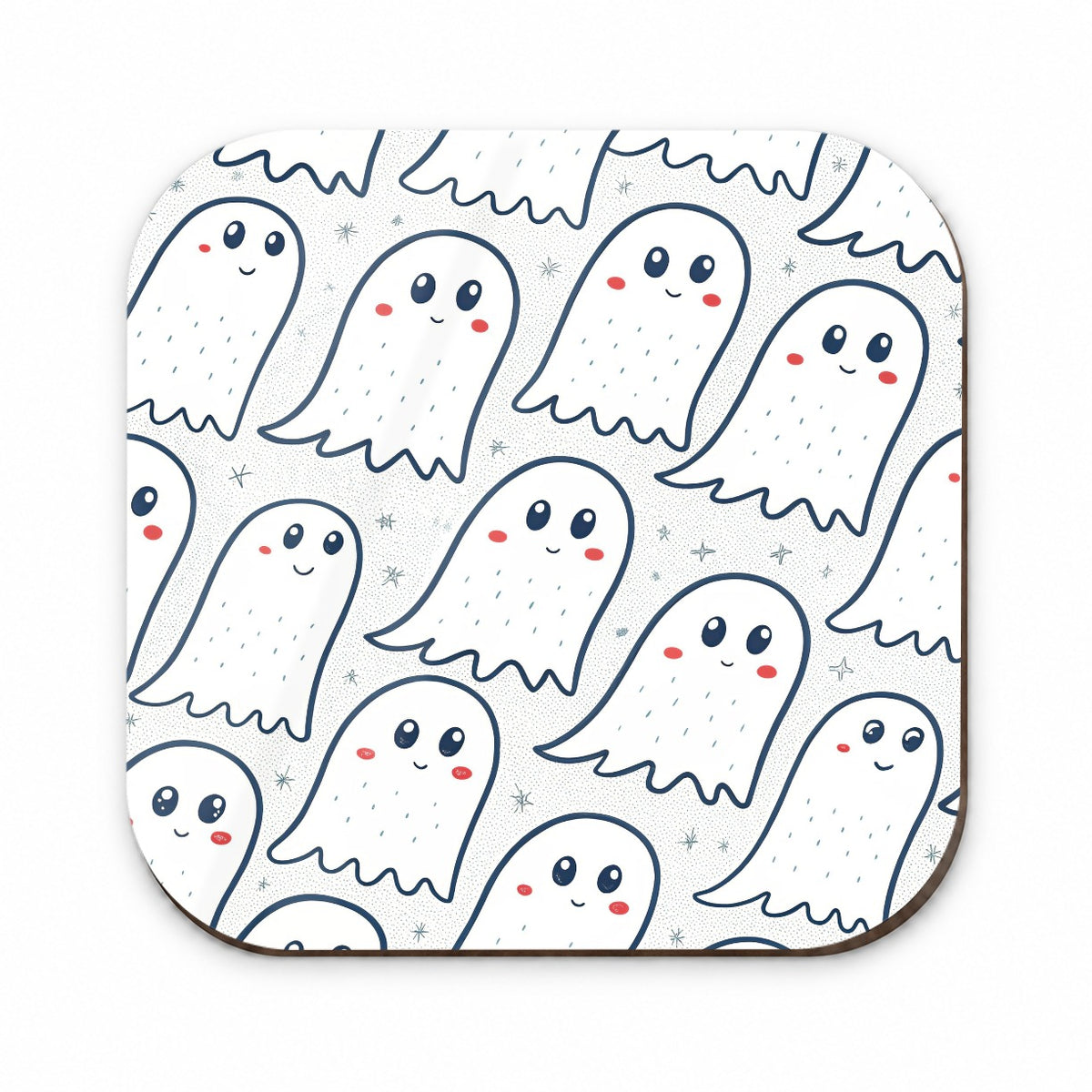 Lots Of Ghosts Halloween Fridge Magnet