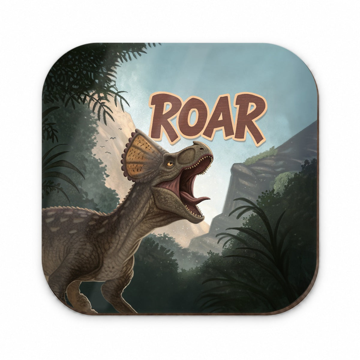 Pachycephalosaurus Roar Bold Dinosaur Fridge Magnet