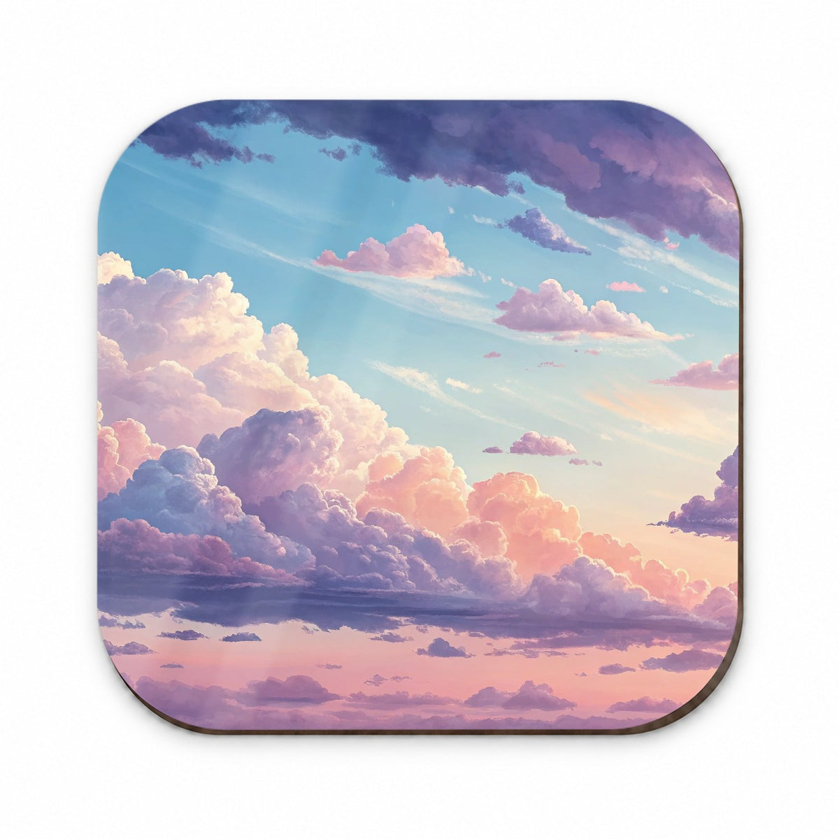 Puffy Clouds Pastel Sky Stunning Fridge Magnet