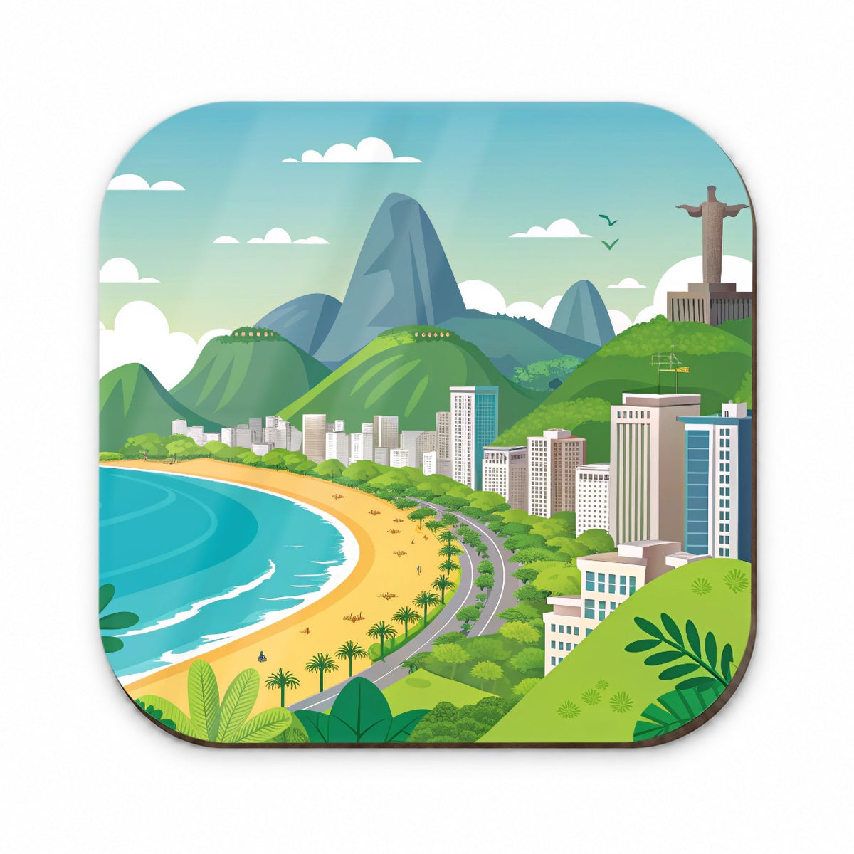 Rio De Janeiro Brazil Travel Cute Fridge Magnet