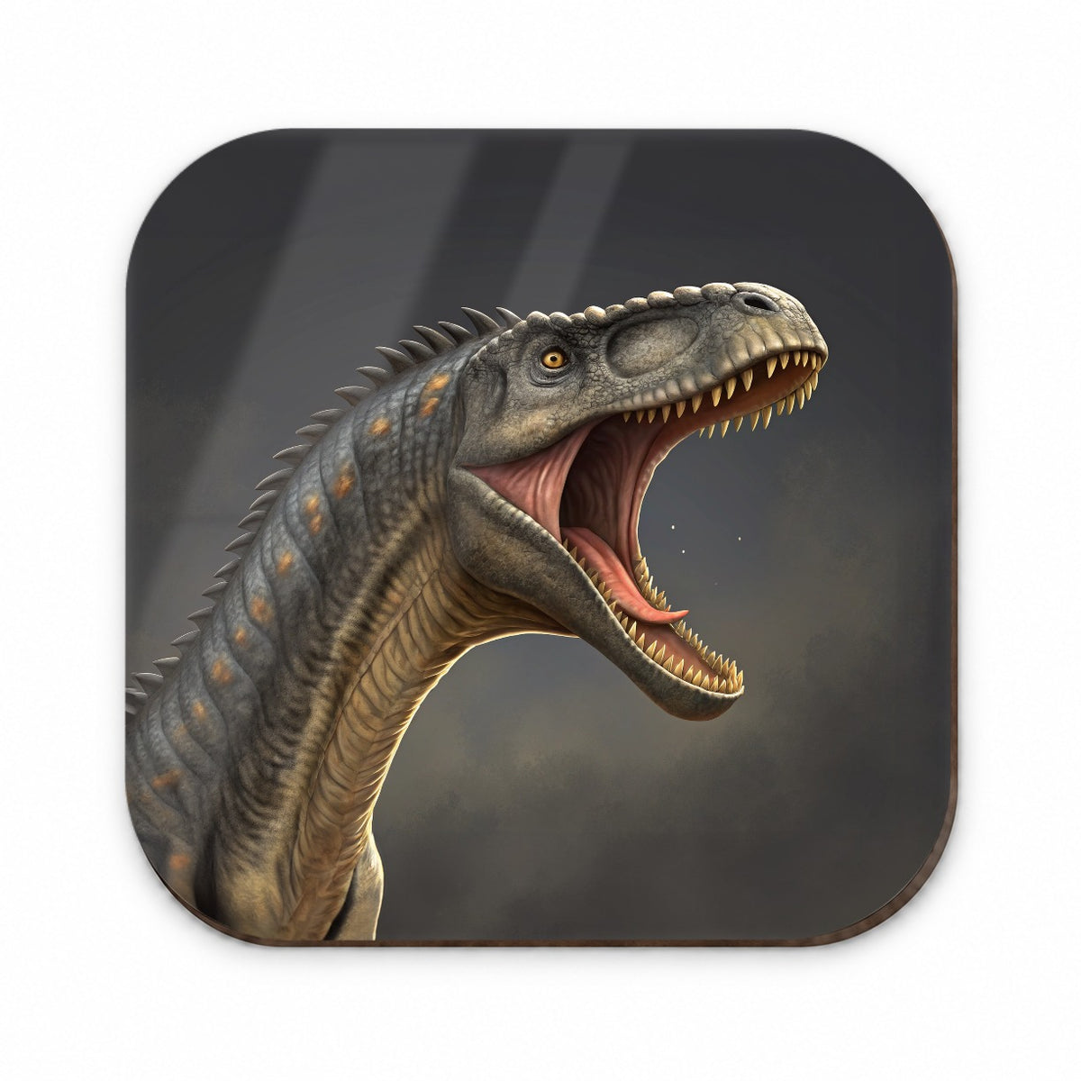 Roaring Apatosaurus Dinosaur Fridge Magnet