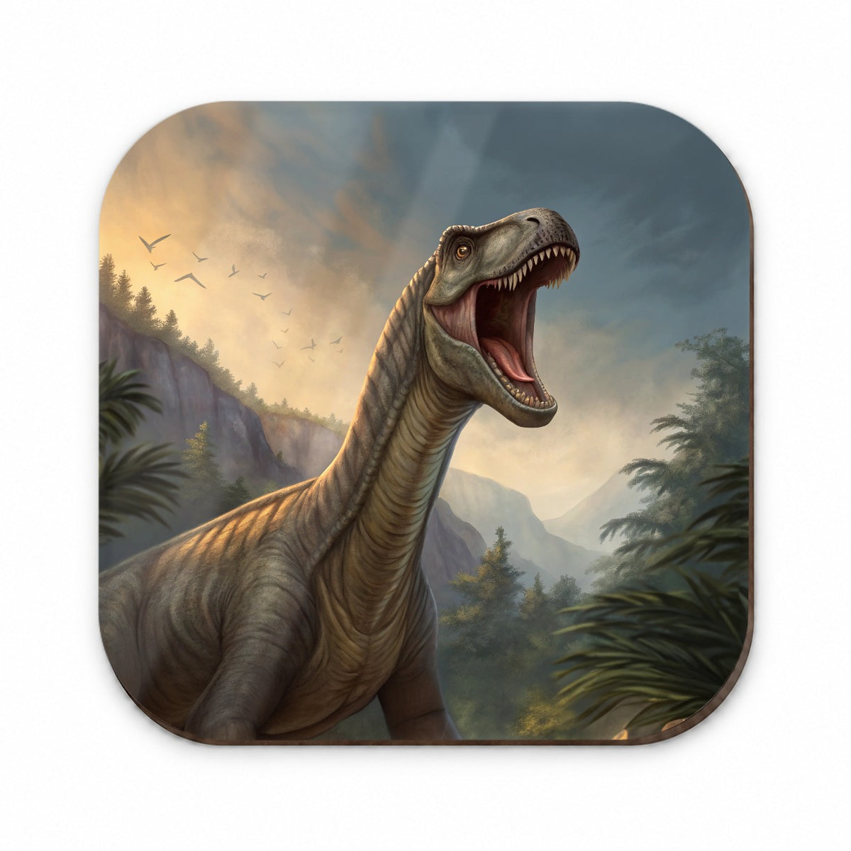 Roaring Argentinosaurus Dinosaur Fridge Magnet