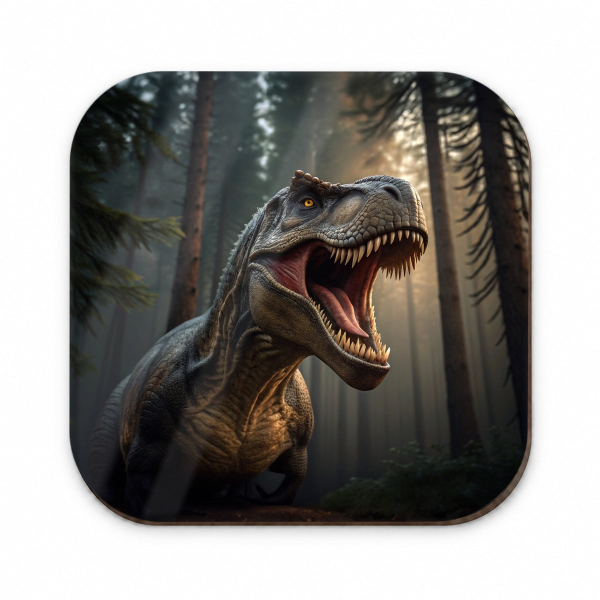 Roaring Tyrannosaurus Rex Dinosaur Fridge Magnet