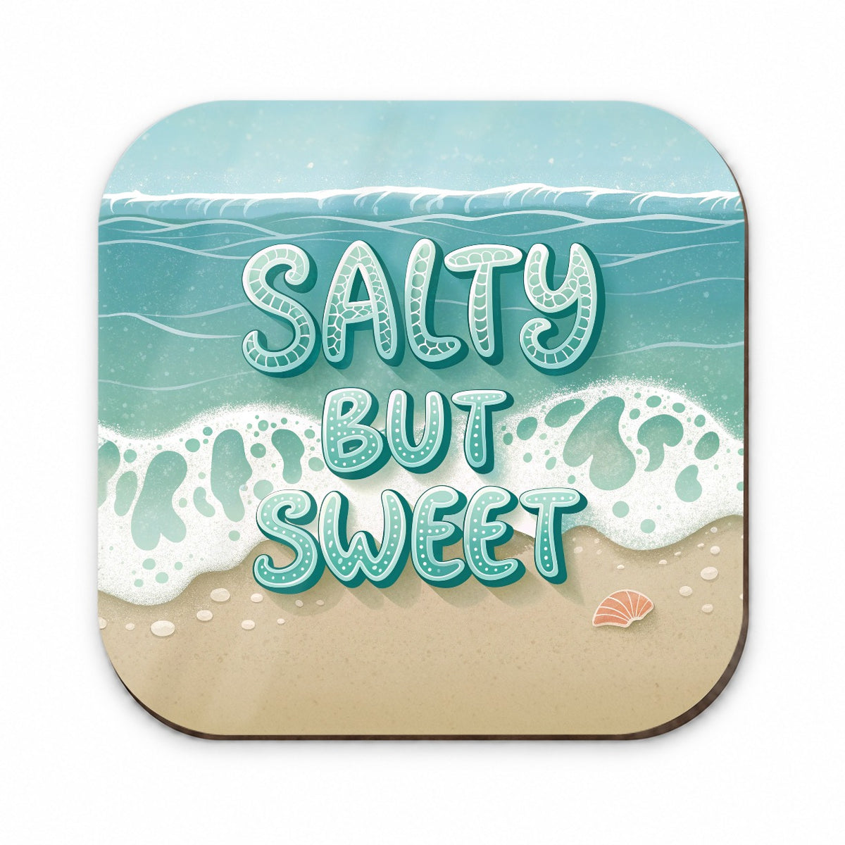 Salty But Sweet Sea Foam Ocean Beach Fridge Magnet