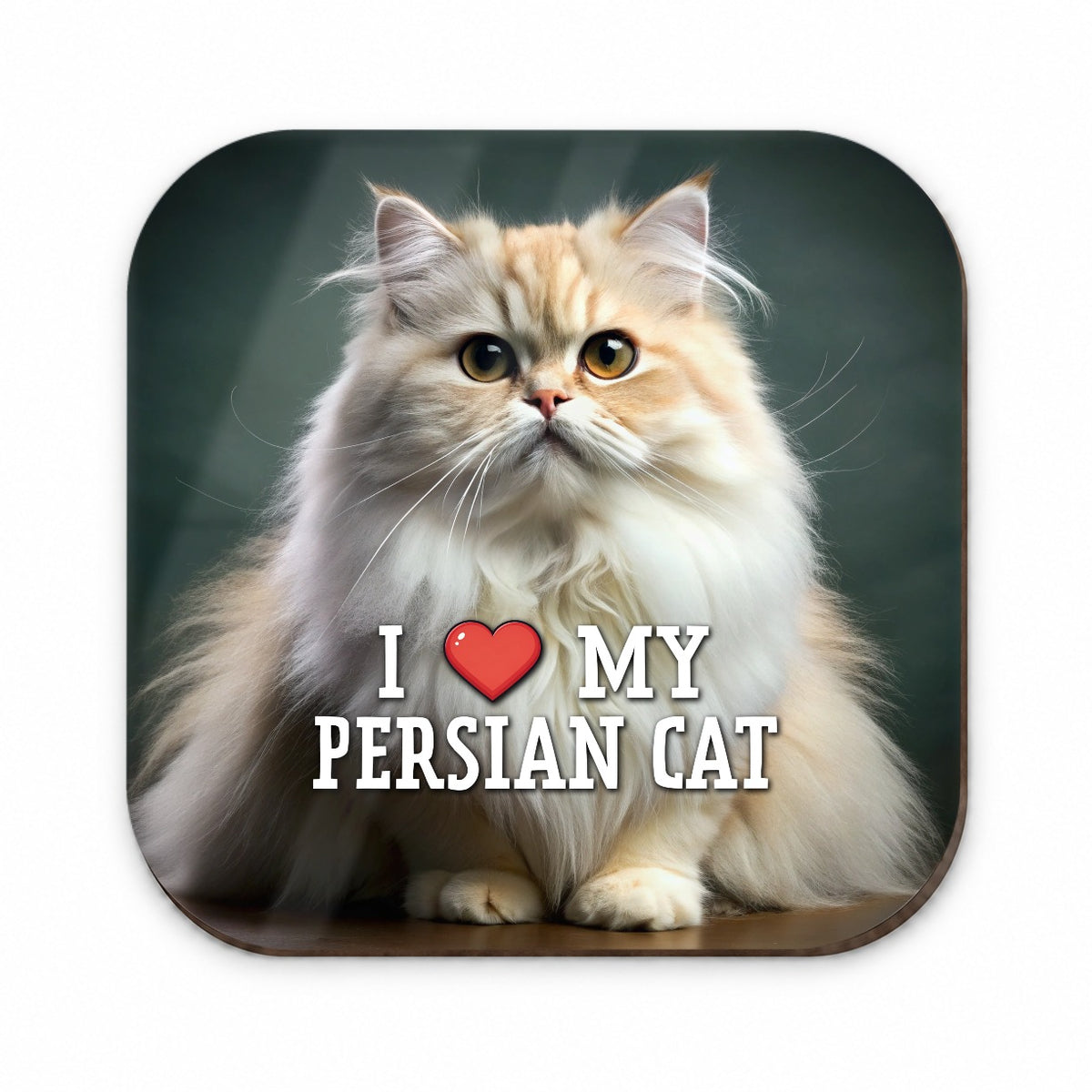 I Love My Persian Cat Heart Fridge Magnet