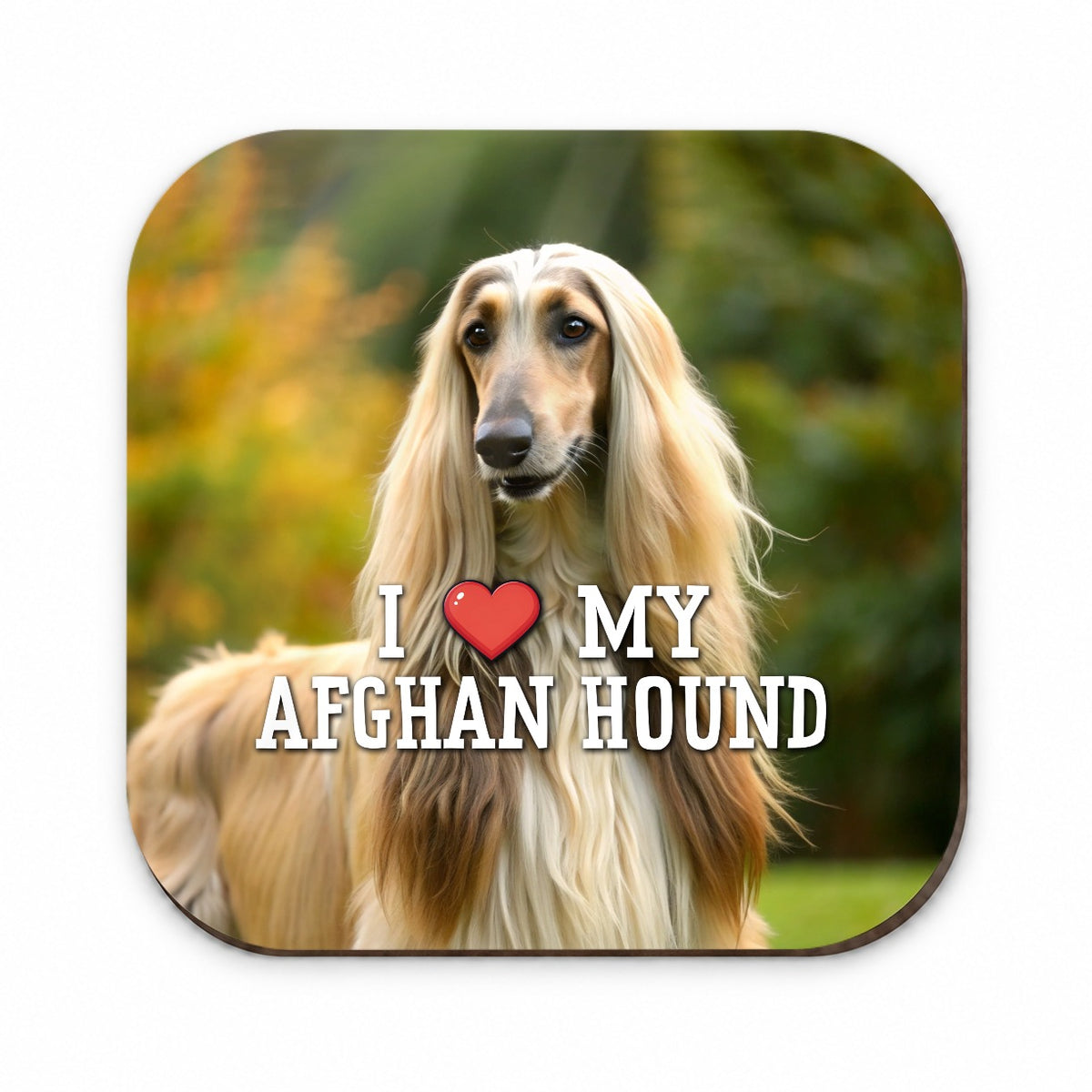 I Love My Afghan Hound Dog Heart Fridge Magnet