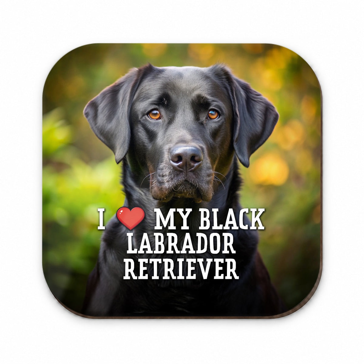 I Love My Black Labrador Retriever Dog Heart Fridge Magnet