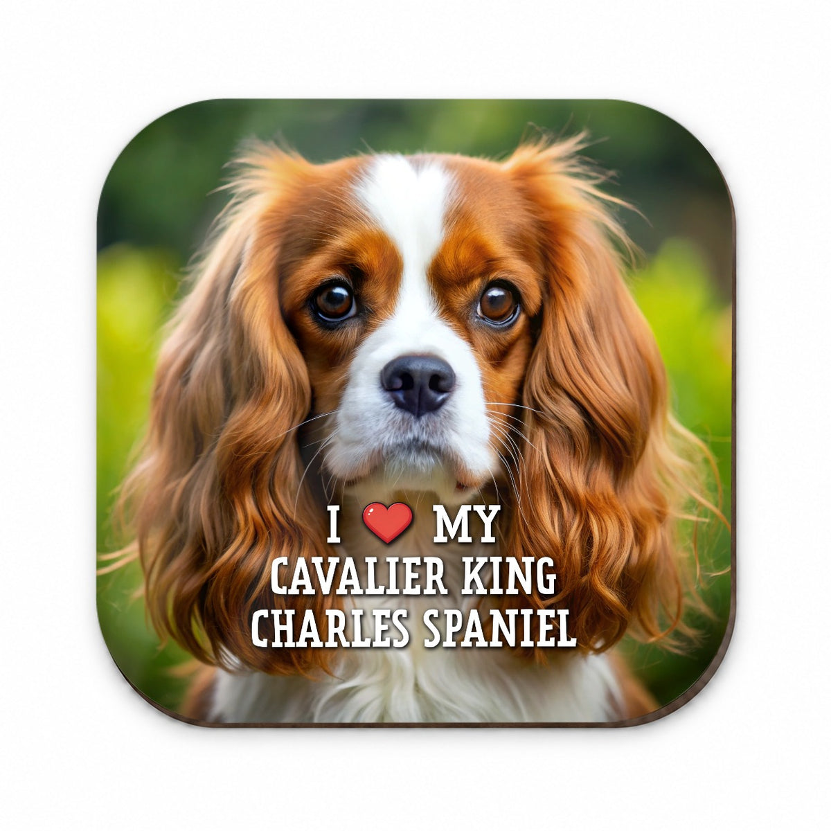 I Love My Cavalier King Charles Spaniel Dog Heart Fridge Magnet