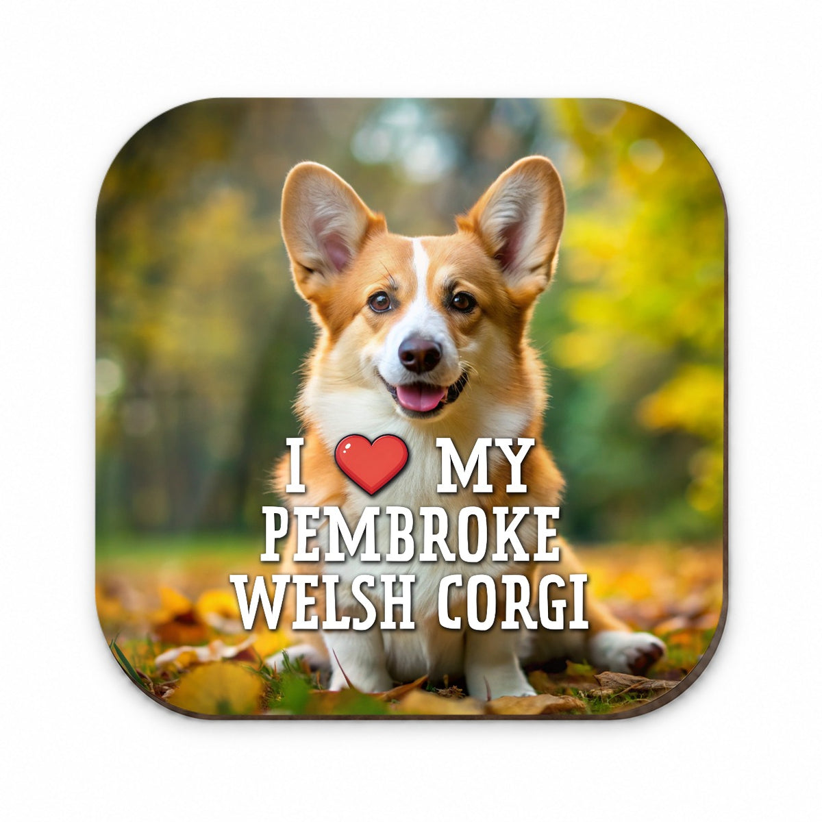 I Love My Pembroke Welsh Corgi Dog Heart Fridge Magnet