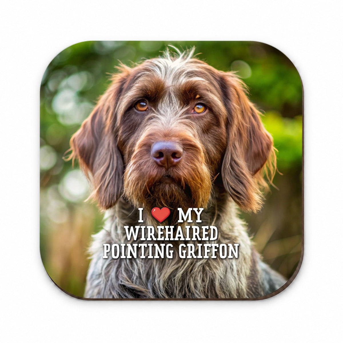 I Love My Wirehaired Pointing Griffon Dog Heart Fridge Magnet