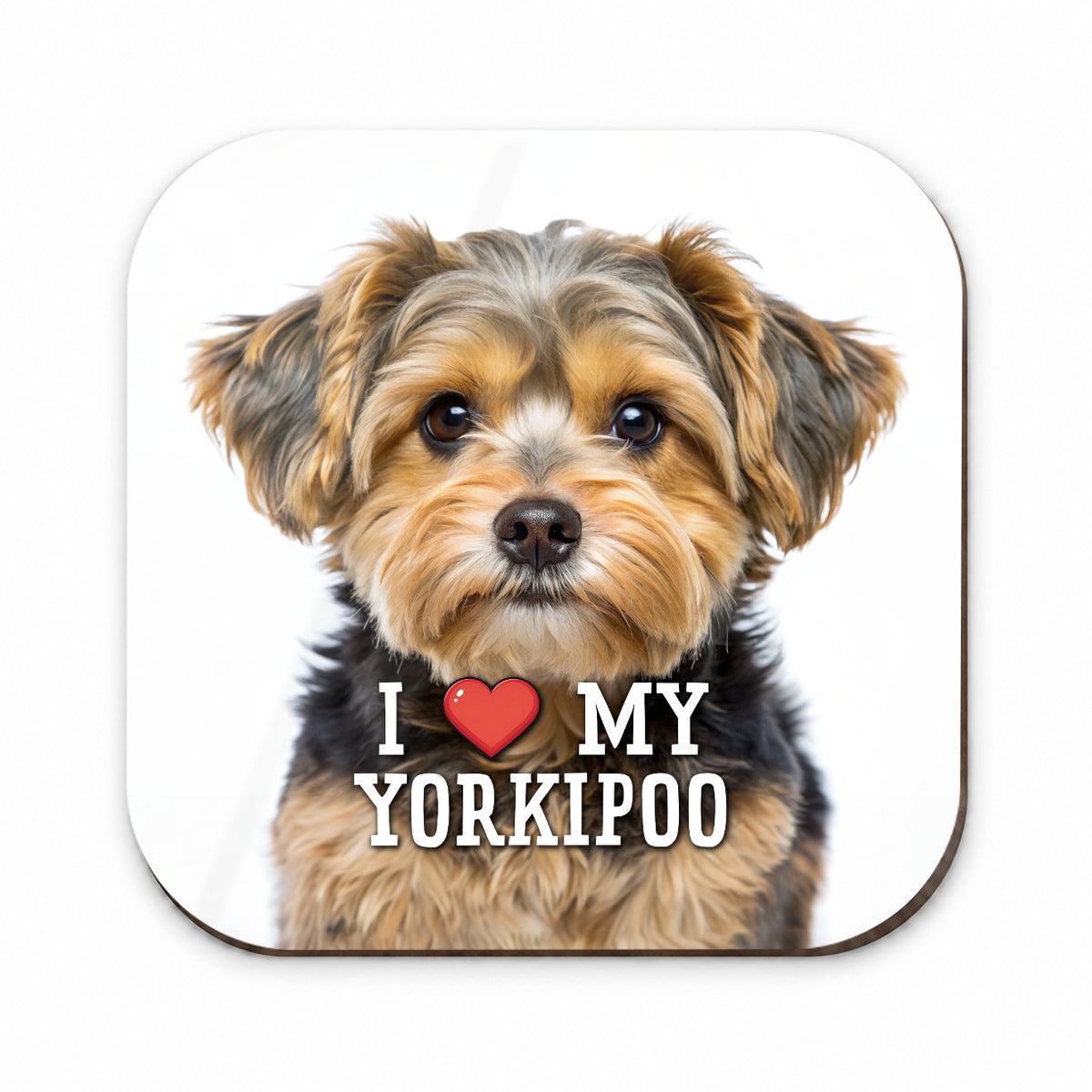 I Love My Yorkipoo Dog Heart Fridge Magnet