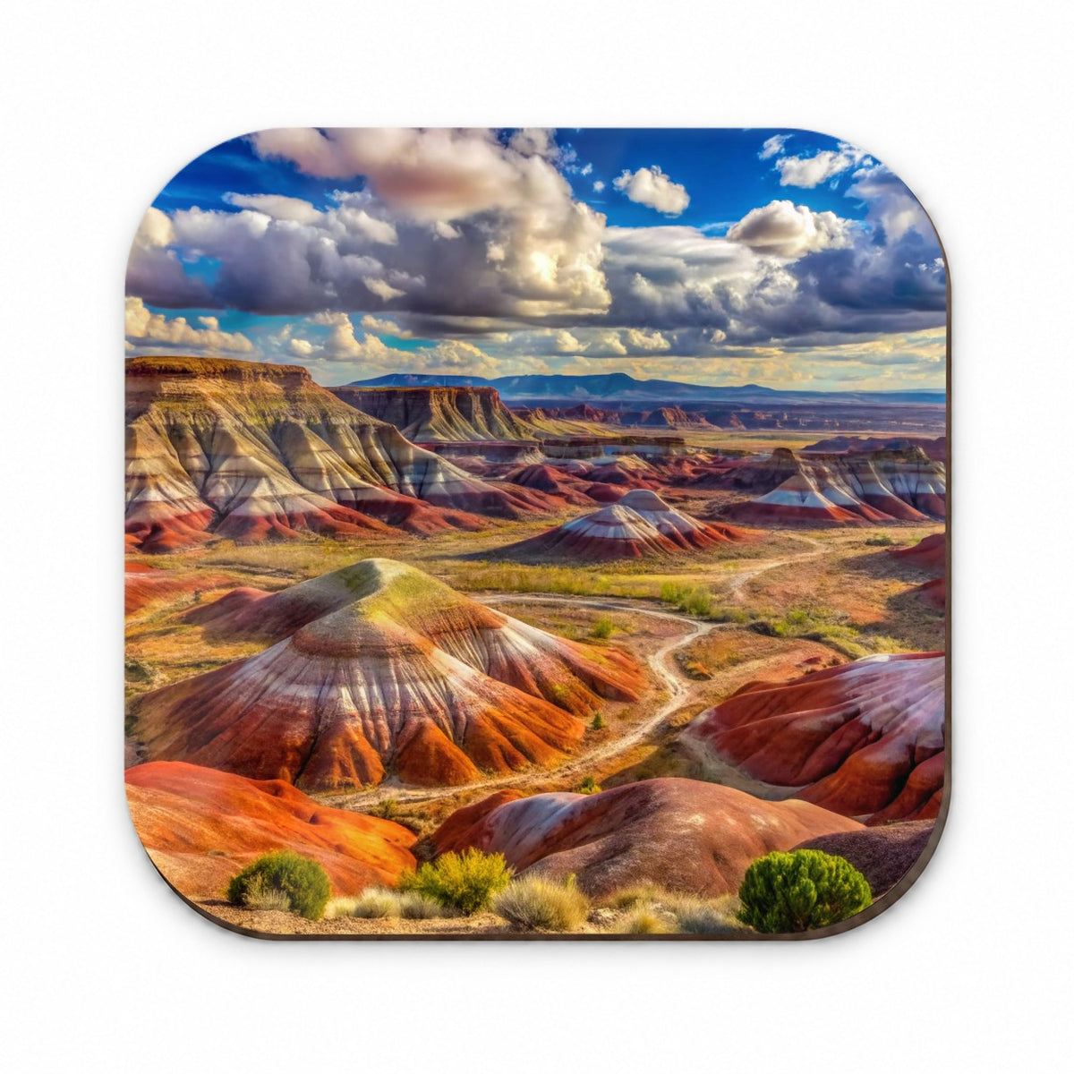 Petrified Forest National Park Arizona Watercolor Style Fridge Magnet