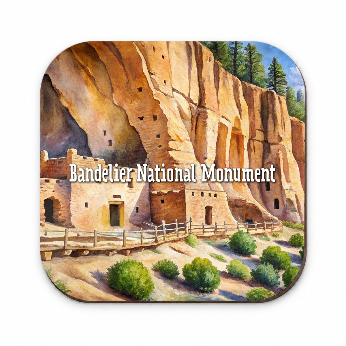 Bandelier National Monument New Mexico Fridge Magnet