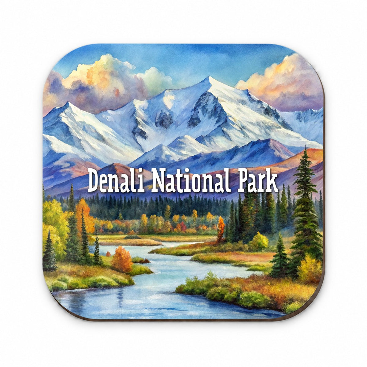 Denali National Park Alaska Fridge Magnet