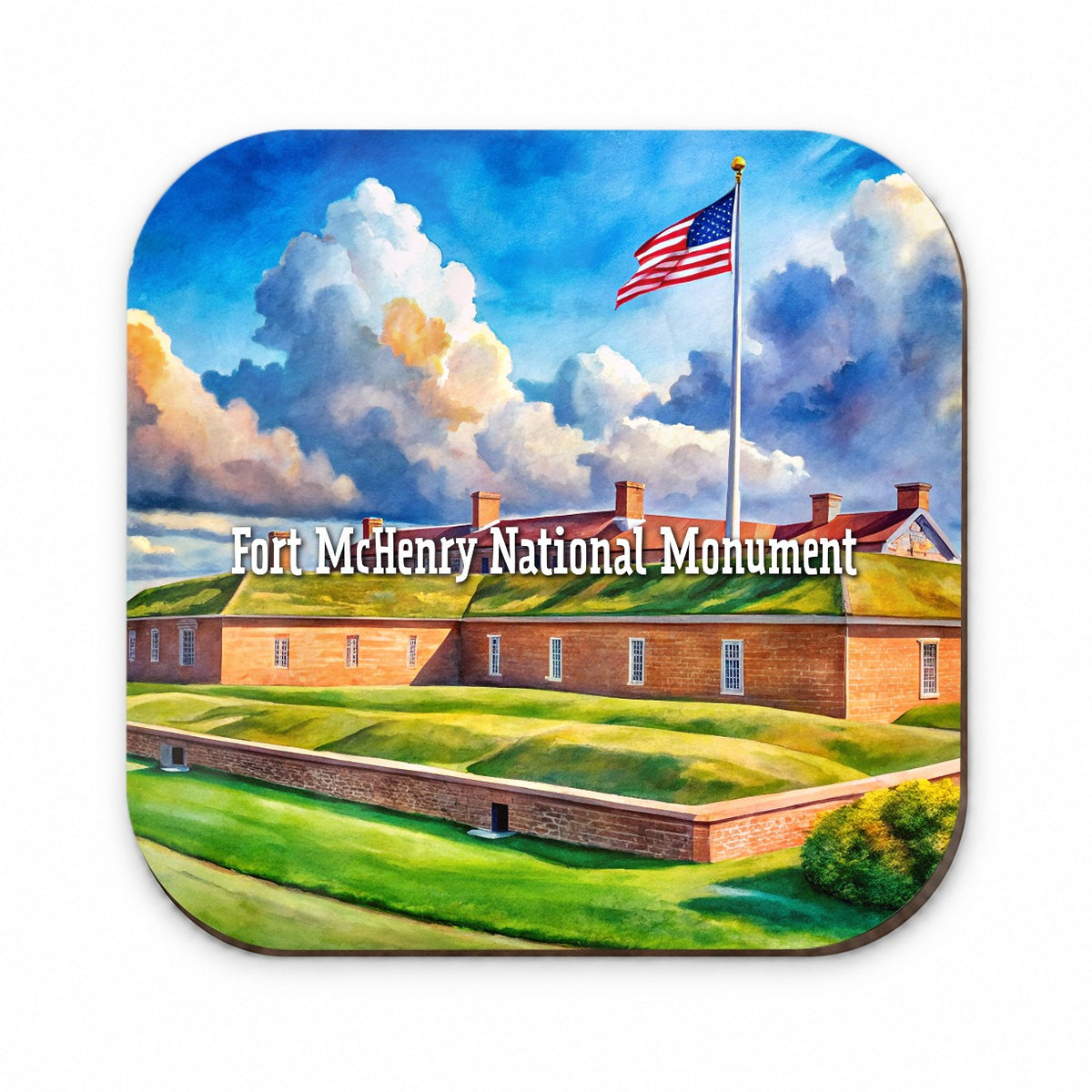 Fort McHenry National Monument Maryland Fridge Magnet