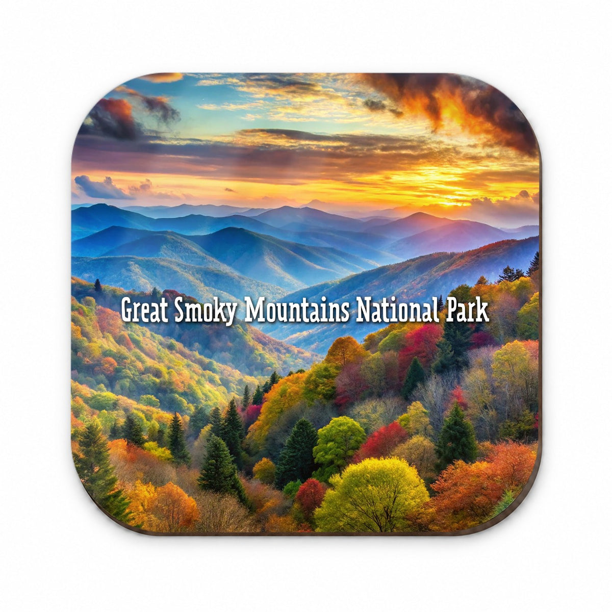 Great Smoky Mountains National Park North Carolina Tennessee Fridge Magnet