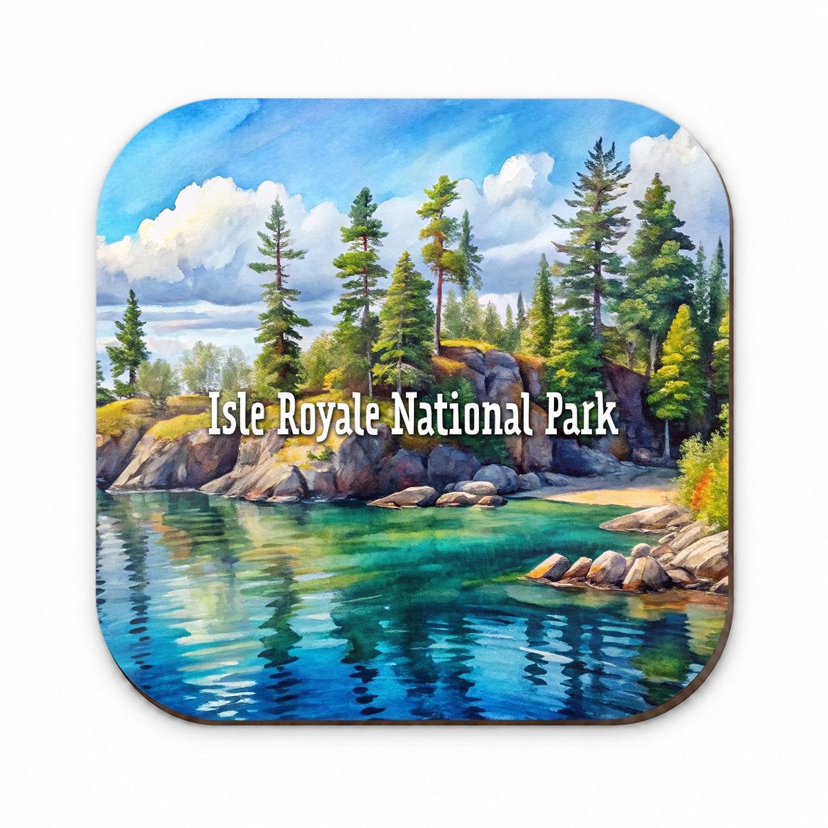 Isle Royale National Park Michigan Fridge Magnet