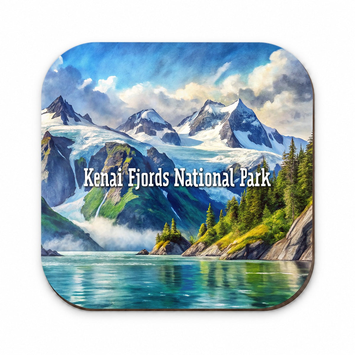 Kenai Fjords National Park Alaska Fridge Magnet