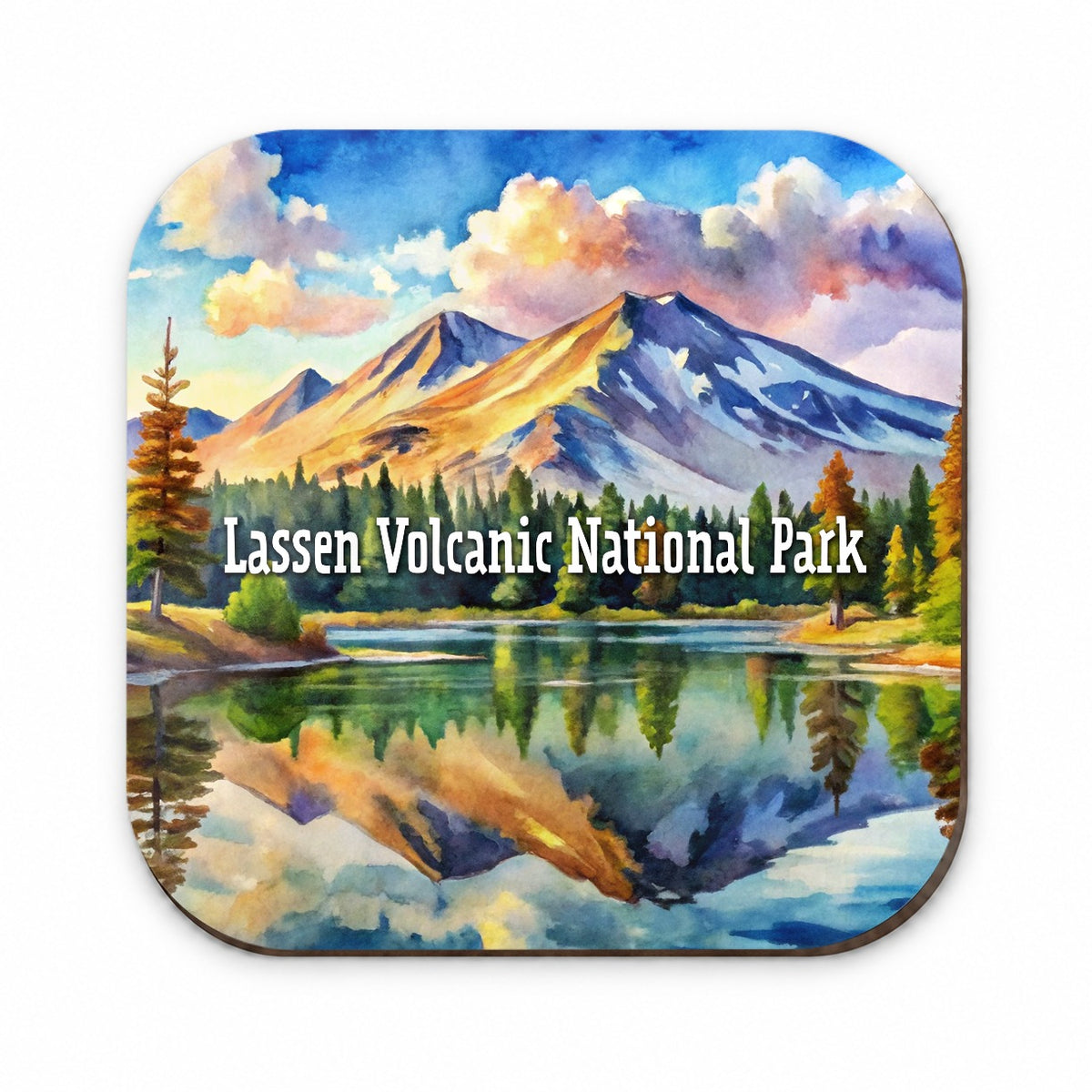 Lassen Volcanic National Park California Fridge Magnet