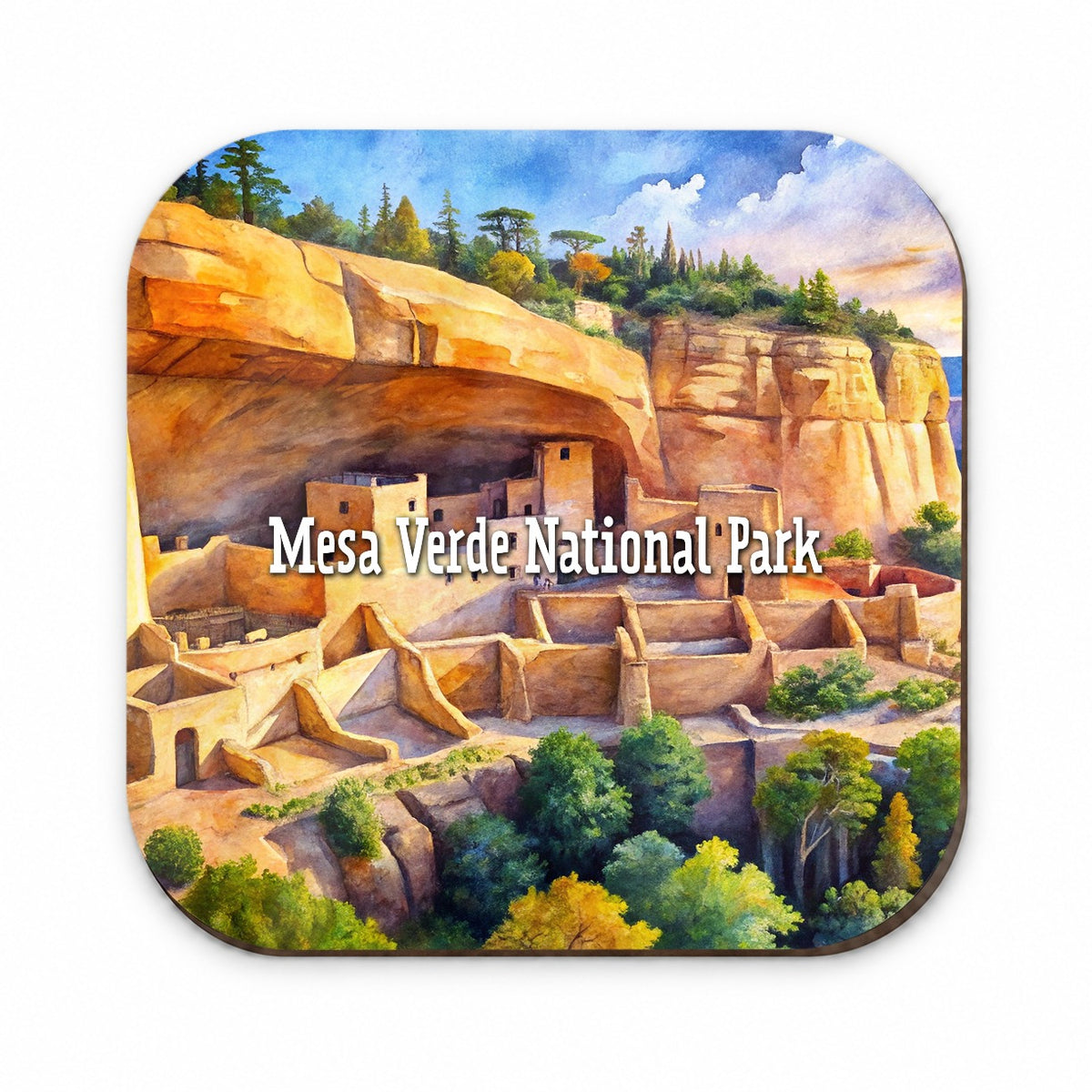 Mesa Verde National Park Colorado CO Fridge Magnet