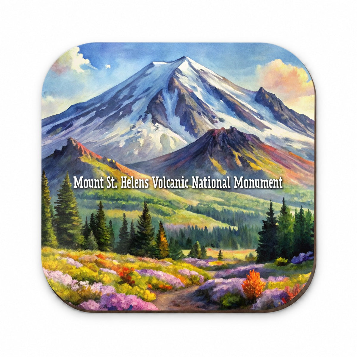 Mount St. Helens Volcanic National Monument Washington Fridge Magnet