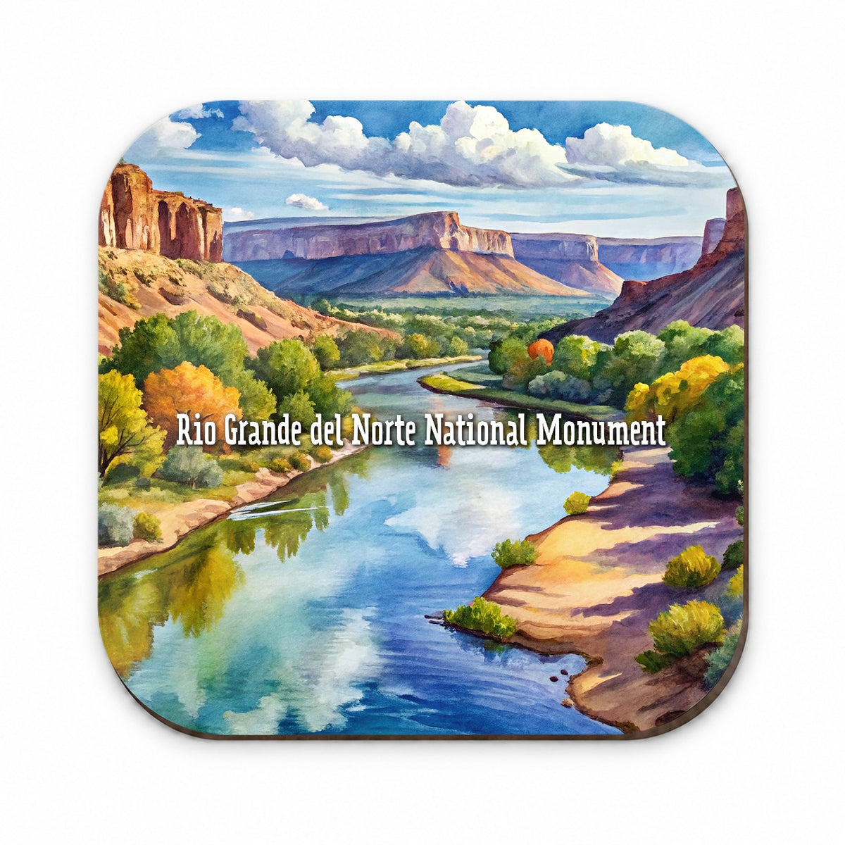 Rio Grande del Norte National Monument New Mexico Fridge Magnet