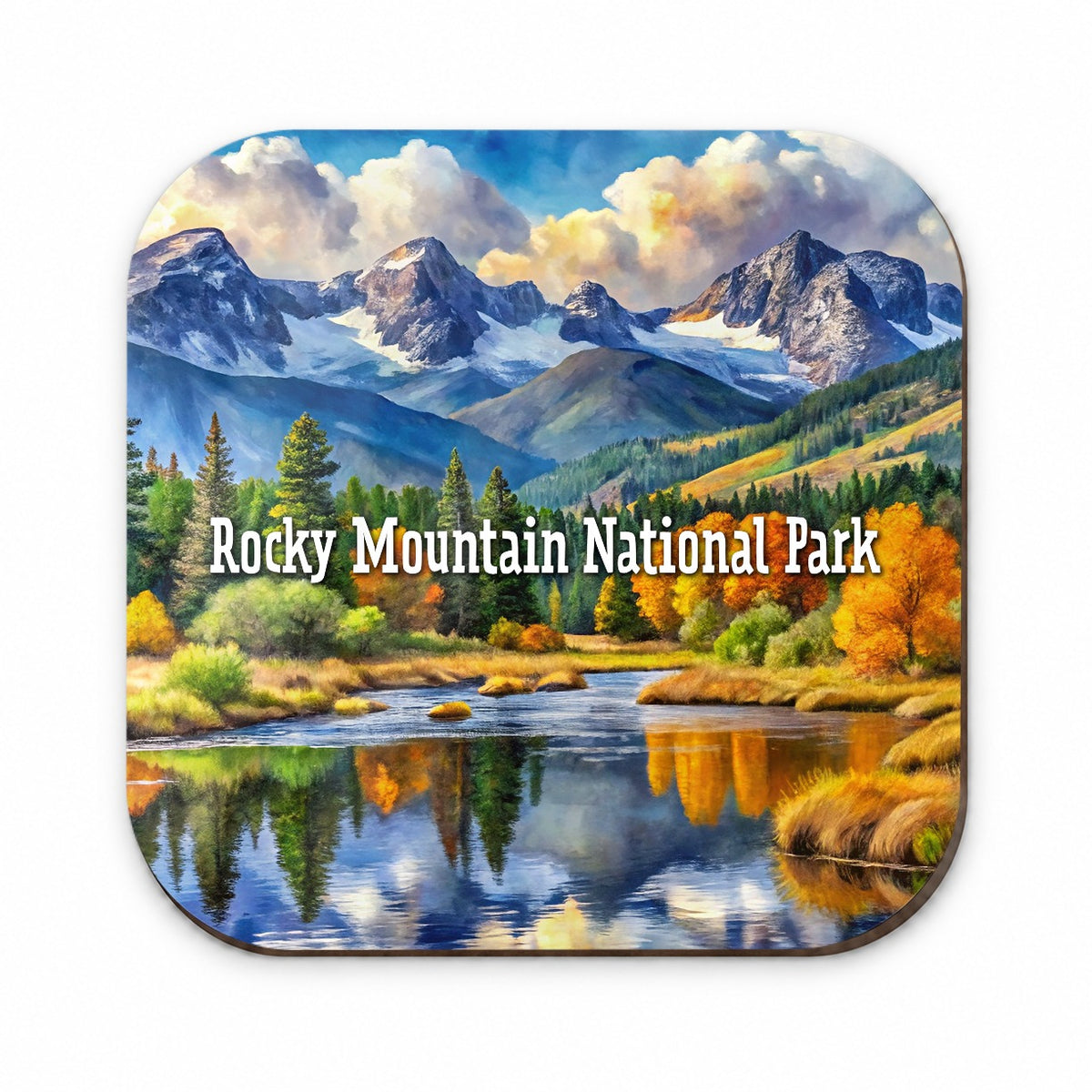 Rocky Mountain National Park Colorado Fridge Magnet