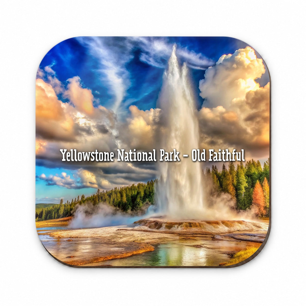 Yellowstone National Park Old Faithful Fridge Magnet