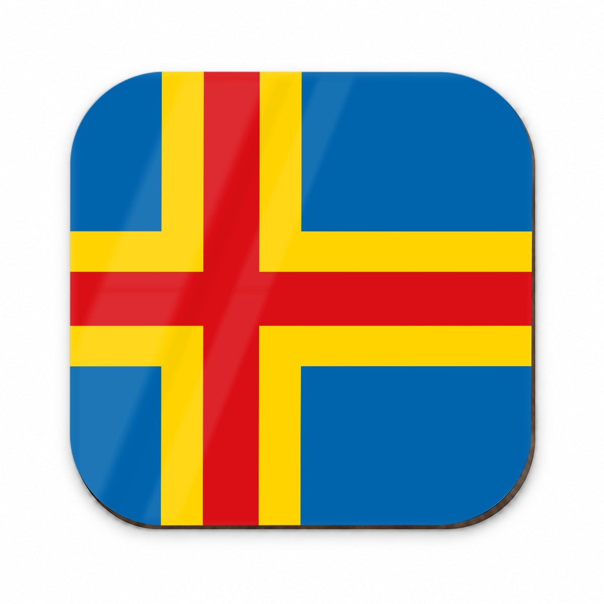 Aland Islands Country Flag Fridge Magnet