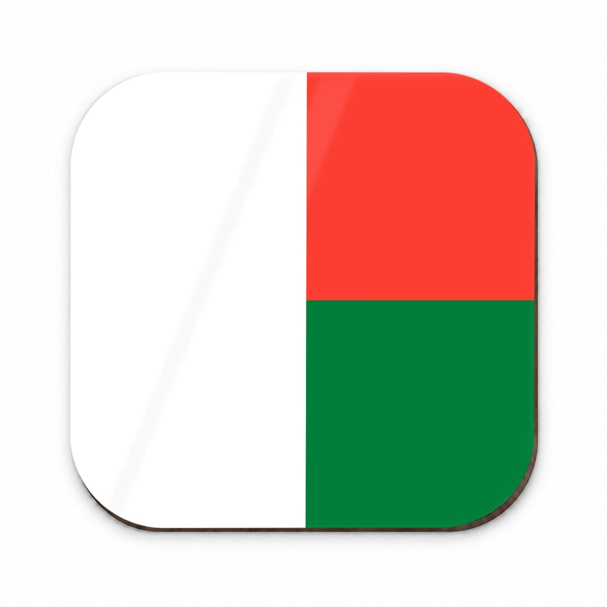 Madagascar Country Flag Fridge Magnet