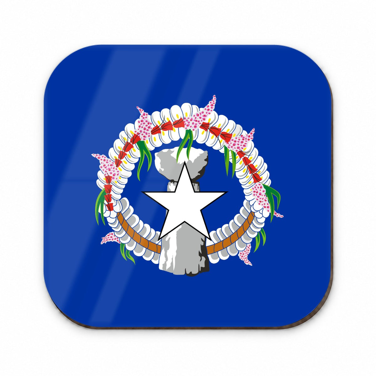 Northern Mariana Islands Country Flag Fridge Magnet