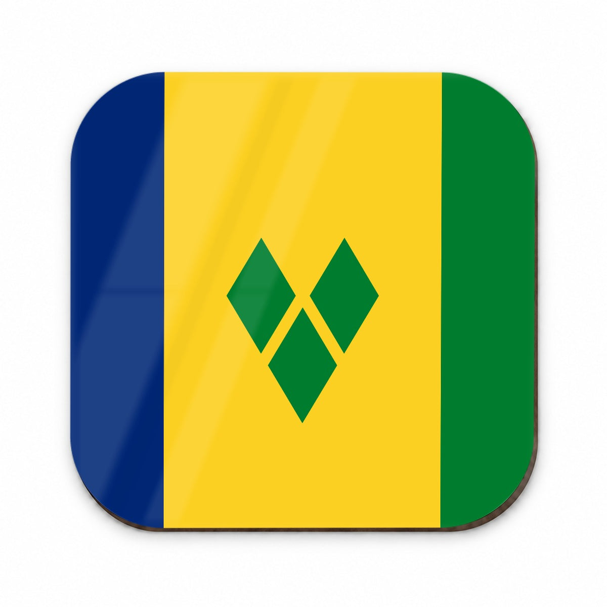 Saint Vincent and the Grenadines Country Flag Fridge Magnet