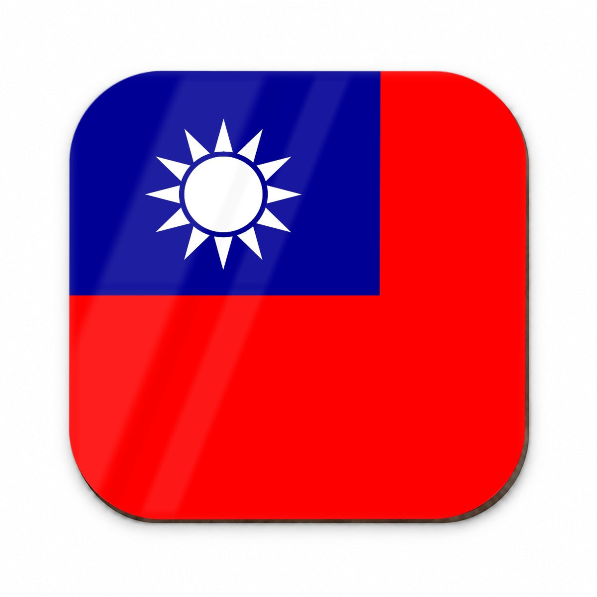 Taiwan Country Flag Fridge Magnet