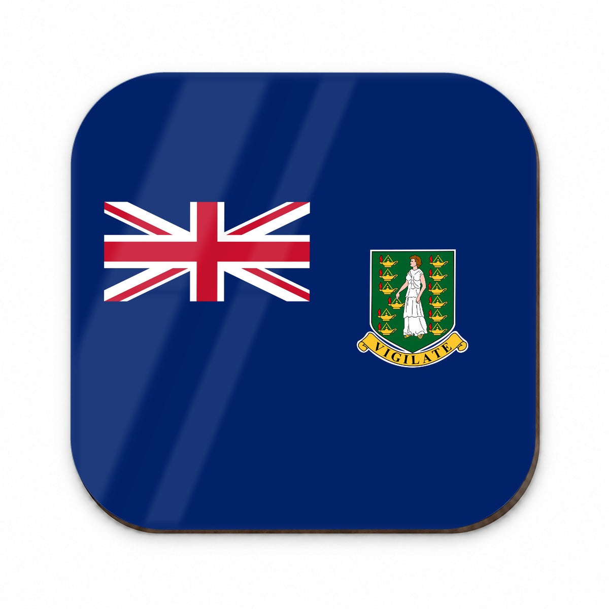 Virgin Islands (British) Country Flag Fridge Magnet