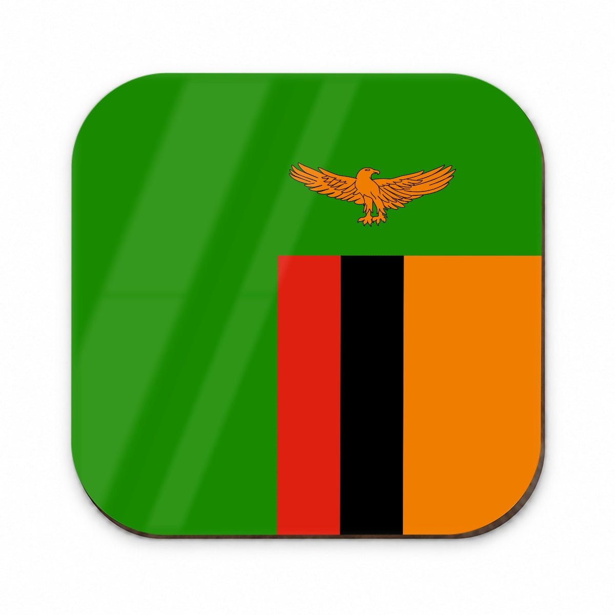 Zambia Country Flag Fridge Magnet