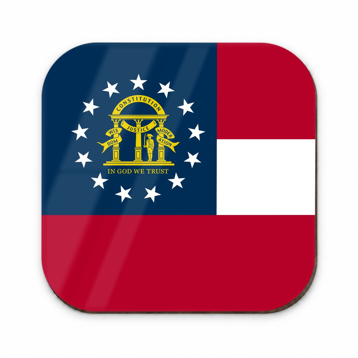 Georgia GA State Flag Fridge Magnet
