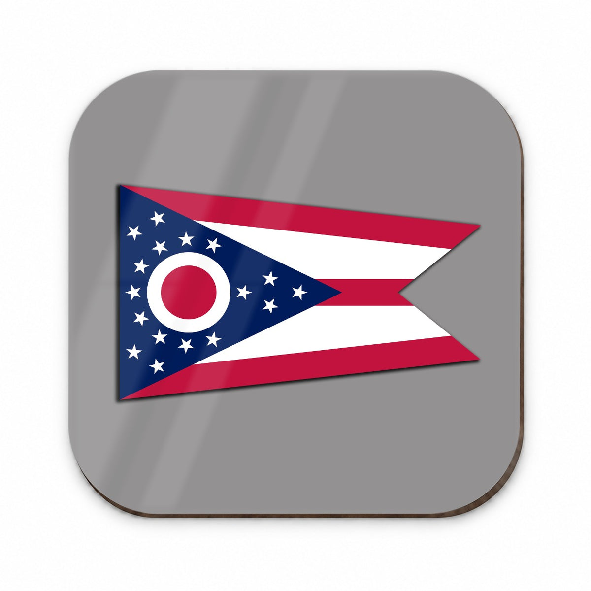 Ohio OH State Flag Fridge Magnet