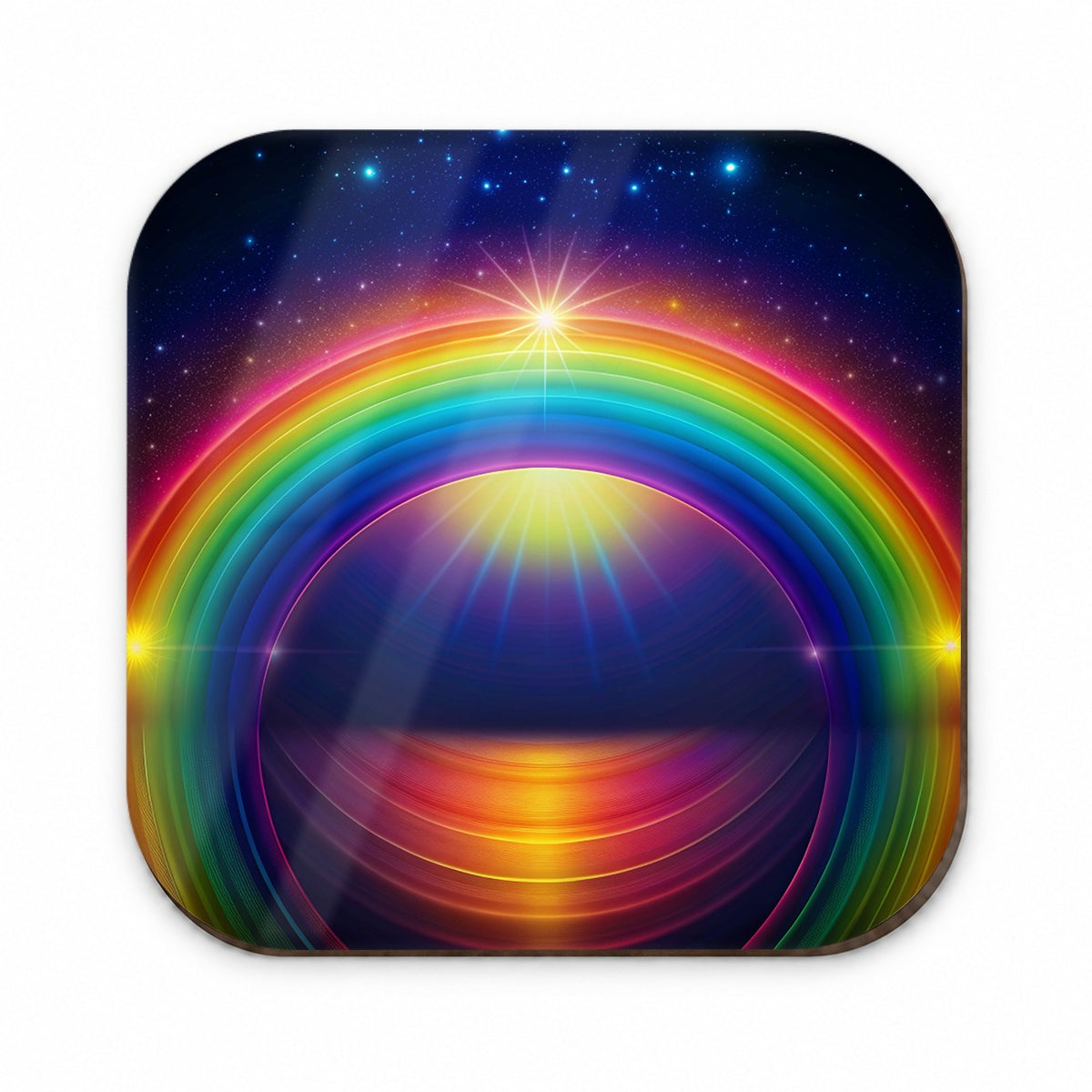 Glowing Rainbow Fridge Magnet