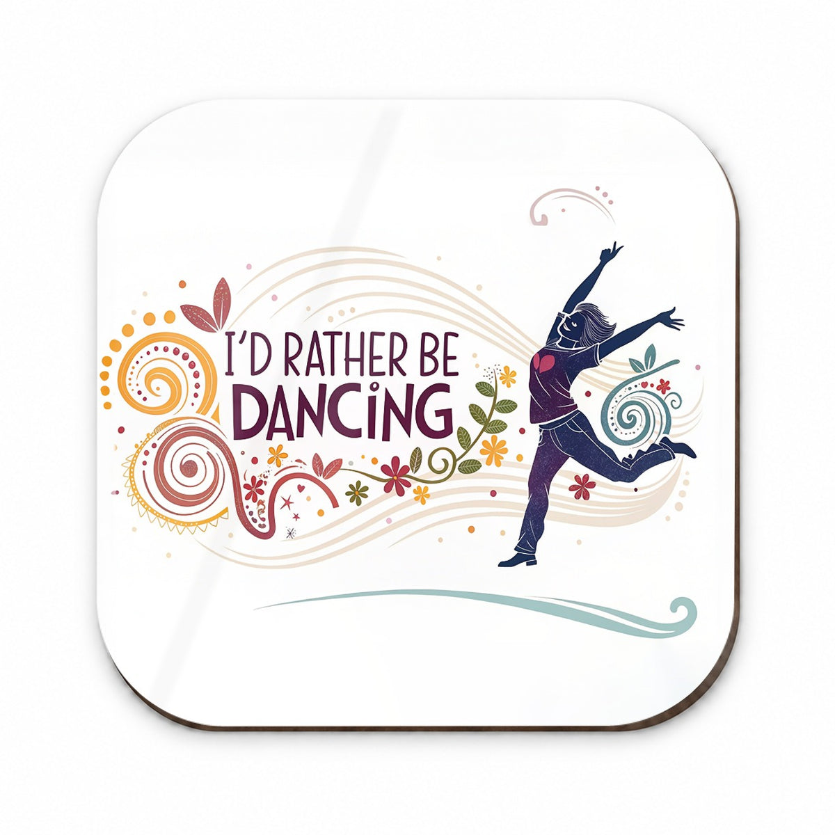 I'd Rather Be Dancing Dancer Fridge Magnet